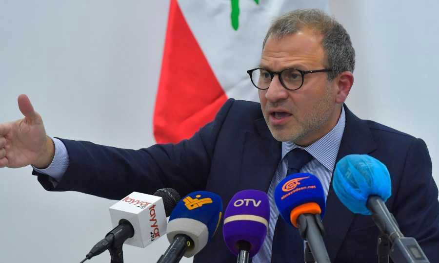 جبران باسيل يشن هجوما علي القاضي سهيل عبود