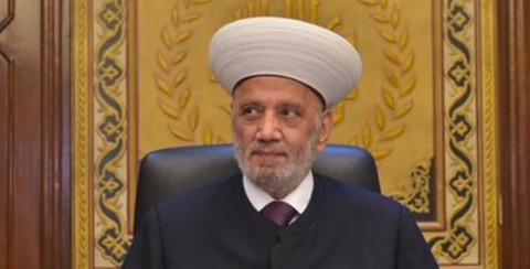 مفتي الجمهورية : ليكن عندنا حكومة جديدة ورئيس جديد
