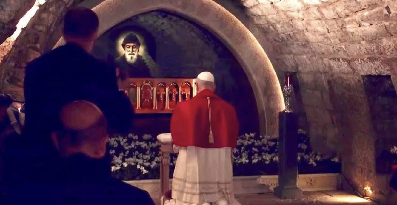 تحت الضوء (20) البابا و مار شربل: تواضع التراب